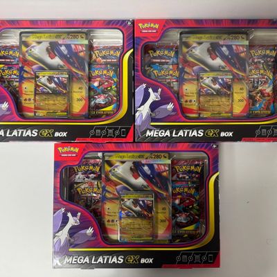 Sale Photo Thumbnail #118: Three (3) Pokemon TCG Mega Latias EX Boxes