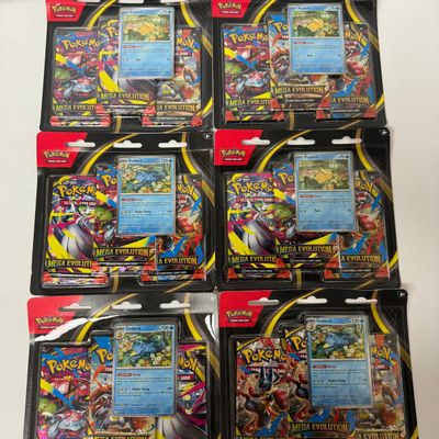 Sale Photo Thumbnail #146: Pokemon TCG Mega Evolution Booster Packs (6-Pack Lot)