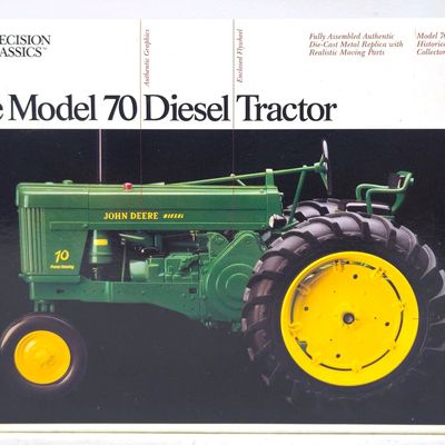 John Deere Model 70 NF HD Diesel Tractor
