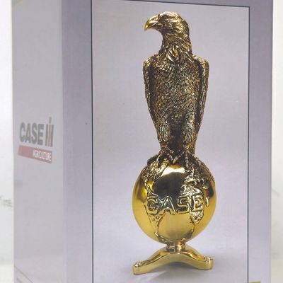 Case IH Resin Eagle on Globe Figurine