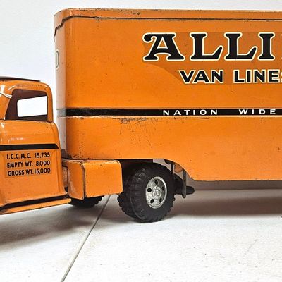 Tonka Toys Allied Van Lines Truck and Trailer