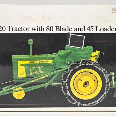John Deere HD 720 NF Tractor, Blade & Loader