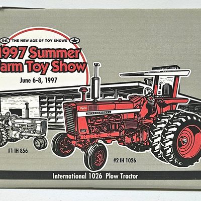 International 1026 WF Plow Tractor