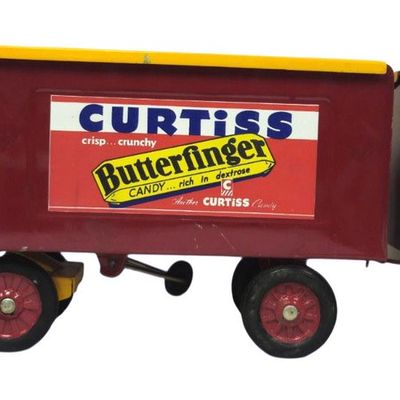 1930's Buddy L Curtiss Candy Tandem Truck