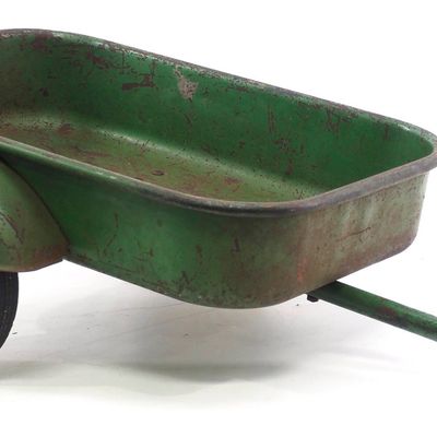Early John Deere Pedal Tractor Trailer