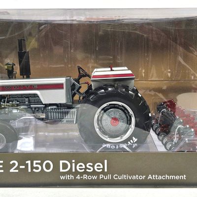 Firestone White 2-150 Diesel Tractor with Cultivator