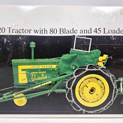 John Deere Model 720 HD Tractor, Blade & Loader
