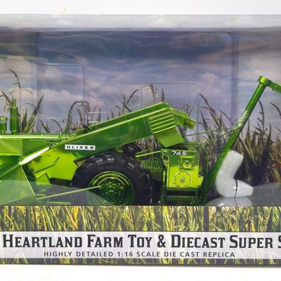 Oliver 1650 HD Tractor with 2-Row Corn Picker