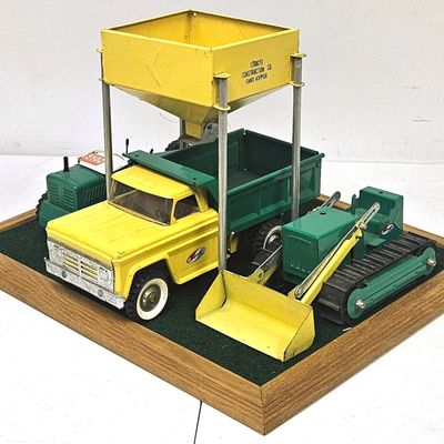 Structo Road Construction Steel Play Set