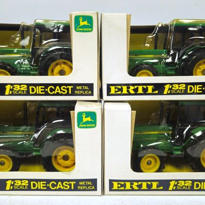 (4) John Deere Model 3140 Farm Tractor with Cab
