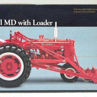 Farmall MD NF HD Tractor with Loader