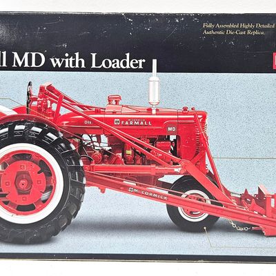 Farmall MD NF HD Tractor with Loader
