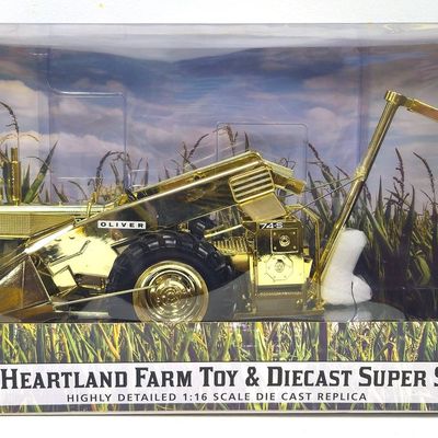 Oliver 1650 HD Tractor with 2-Row Corn Picker