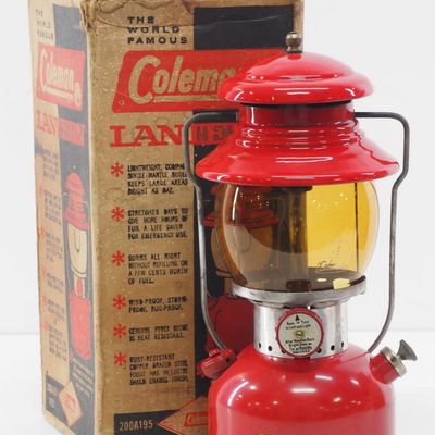 Sale Photo Thumbnail #103: Coleman Model 200A red lantern