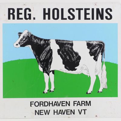 Sale Photo Thumbnail #67: Registered Holstein dealer sign