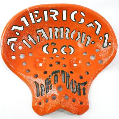 Sale Photo Thumbnail #683: American Harrow Co. cast iron seat