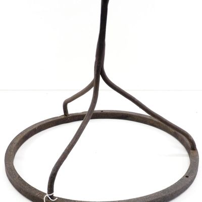 Sale Photo Thumbnail #697: Early hand-forged horseshoeing stand