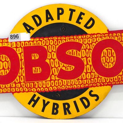 Sale Photo Thumbnail #752: Robson Adapted Hybrids seed corn sign