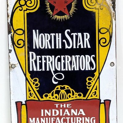 Sale Photo Thumbnail #72: North Star Refrigerators sign