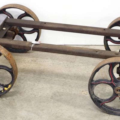 Sale Photo Thumbnail #467: Homemade cart for engine