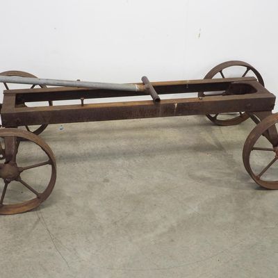 Sale Photo Thumbnail #456: Gallaway cart for 5hp engine