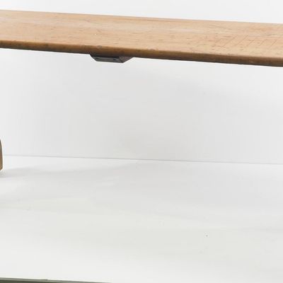 Sale Photo Thumbnail #430: Wooden fabric cutting table
