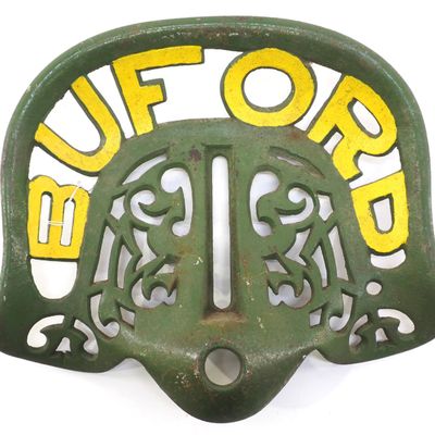 Sale Photo Thumbnail #720: Buford cast iron seat