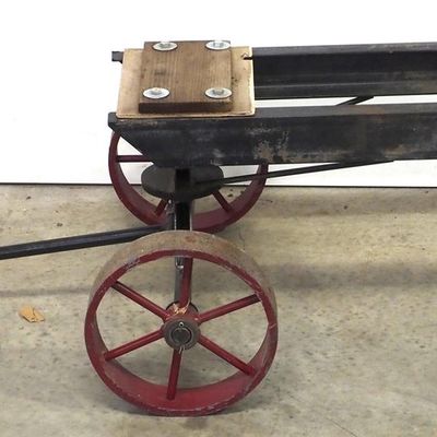 Sale Photo Thumbnail #466: Homemade cart for engine