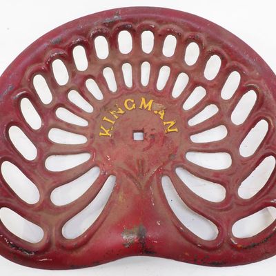 Sale Photo Thumbnail #591: Kingman cast iron seat