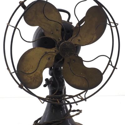 Sale Photo Thumbnail #472: Emerson Type 24646 brass blade electric fan