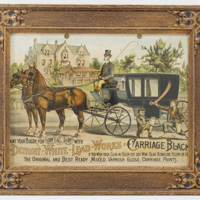 Sale Photo Thumbnail #217: Detroit White Lead Works lithograph