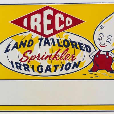 Sale Photo Thumbnail #285: IRECO Sprinkler Irrigation sign