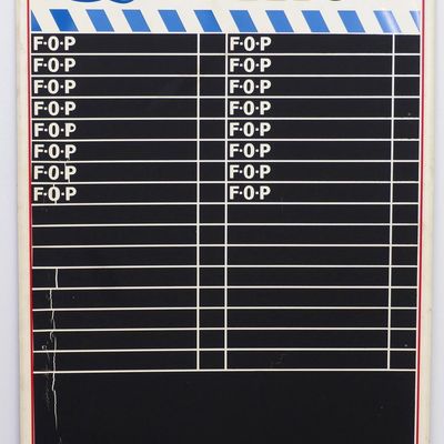 Sale Photo Thumbnail #602: Ful-O-Pep Feeds price chalkboard