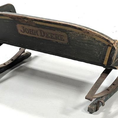 Sale Photo Thumbnail #334: John Deere box wagon seat