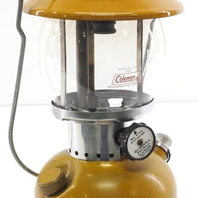 Sale Photo Thumbnail #115: Coleman Model 200A yellow lantern