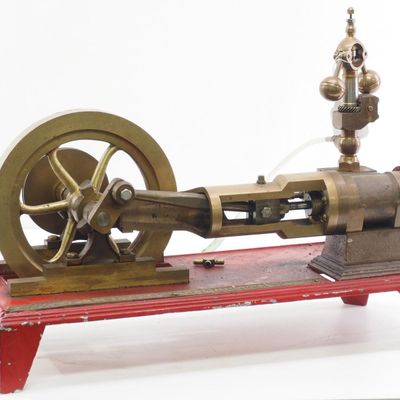 Sale Photo Thumbnail #354: Cutaway model engine by C. Cretors & Co.