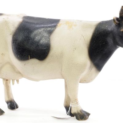 Sale Photo Thumbnail #214: 1930's model Holstein cow, RARE!