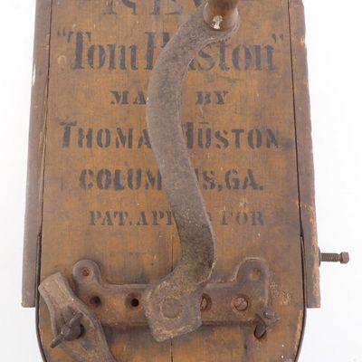 Sale Photo Thumbnail #554: Tom Huston hand-crank peanut sheller