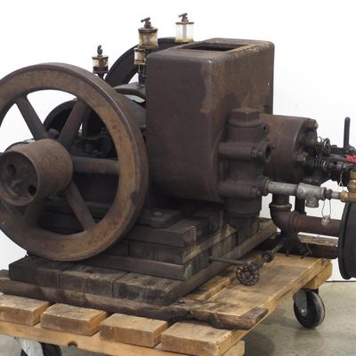 Sale Photo Thumbnail #432: Domestic Scranam 2hp engine/air compressor