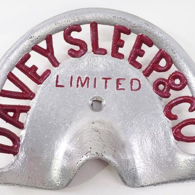 Sale Photo Thumbnail #685: Davey Sleep & Co. cast iron seat