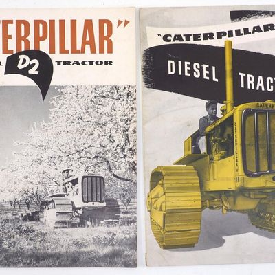 Sale Photo Thumbnail #92: Caterpillar D2 and D4 Diesel Tractor booklets