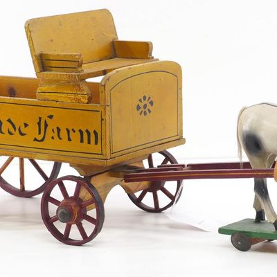 Sale Photo Thumbnail #301: Sunnyside Farm horse-drawn delivery wagon