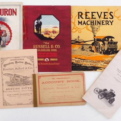 Sale Photo Thumbnail #159: (2) Steam engine catalogs & misc