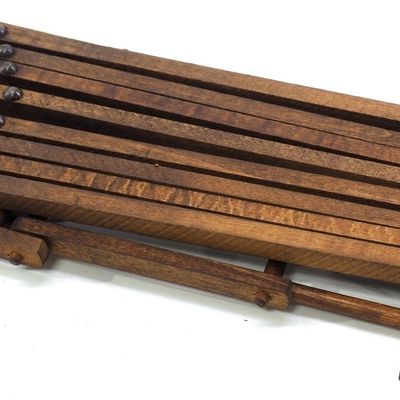 Sale Photo Thumbnail #287: Salesman sample wooden clothes drying rack