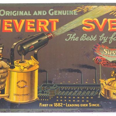 Sale Photo Thumbnail #280: Sievert Svea blow torch sign