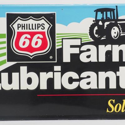 Sale Photo Thumbnail #136: Phillips 66 Farm Lubricants Sold Here sign