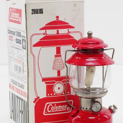 Sale Photo Thumbnail #106: Half-scale Coleman Model 200A battery lantern