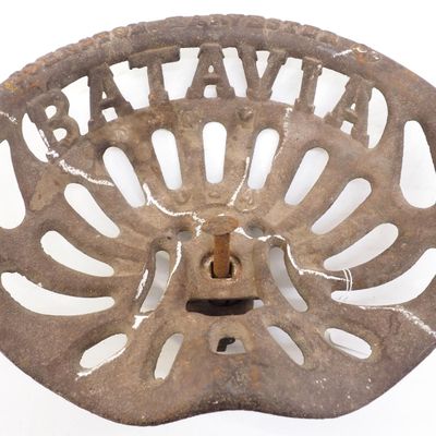 Sale Photo Thumbnail #715: Batavia cast iron seat