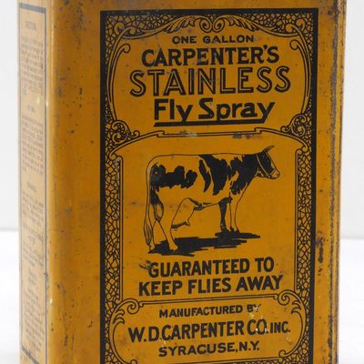 Sale Photo Thumbnail #501: 1-gallon Carpenter's Stainless Fly Spray tin
