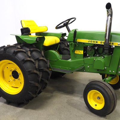 Sale Photo Thumbnail #309: Custom mini John Deere 4020 tractor, WOW!